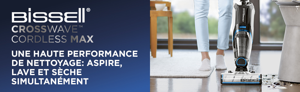 BISSELL CrossWave Cordless Max bannière