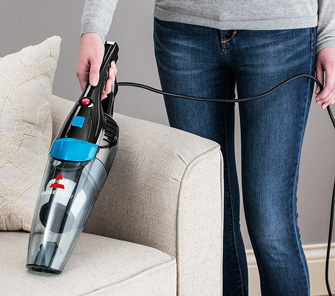 Bissell Featherweight Pro Eco en action