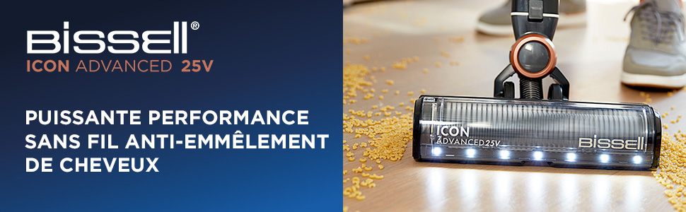 Bissell ICON Advanced 25V bannière