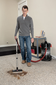 BISSELL Multiclean Wet & Dry Drum dans le garage