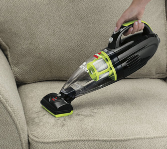 Bissell Pet Hair Eraser sur canape