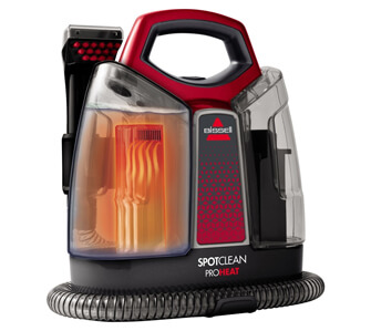 SpotClean ProHeat chauffe l eau
