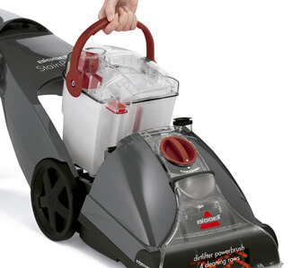 shampouineuse StainPro 4 sur bac vidange